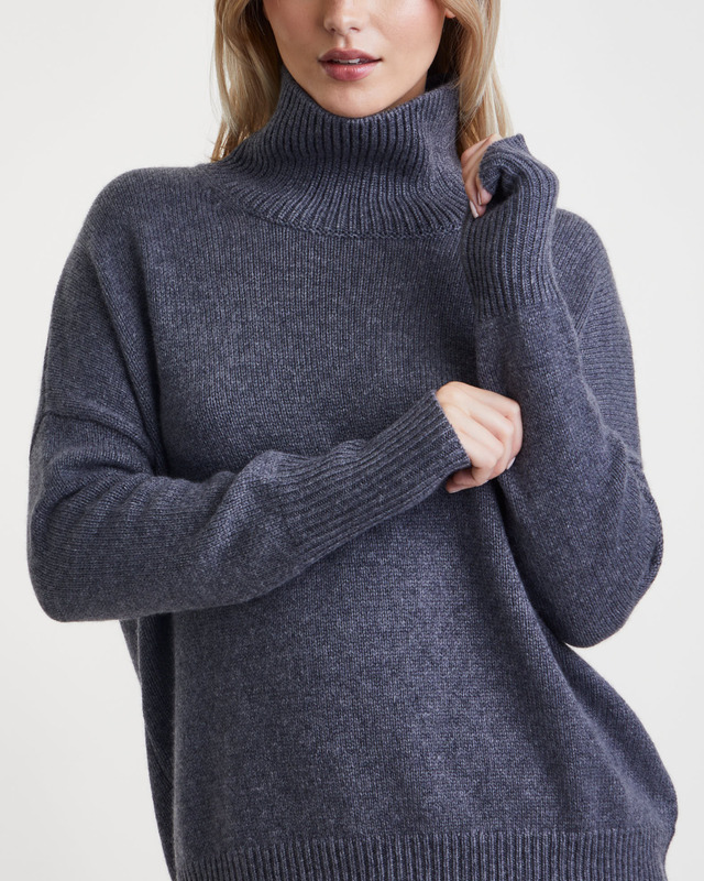 LISA YANG Sweater Heidi Cashmere Grey 2 (M-L)