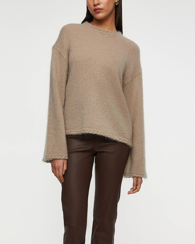 By Malene Birger Sweater Cierra Braid Grå M