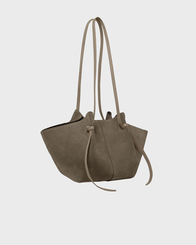 YUZEFI Mochi Suede Bag  Taupe ONESIZE