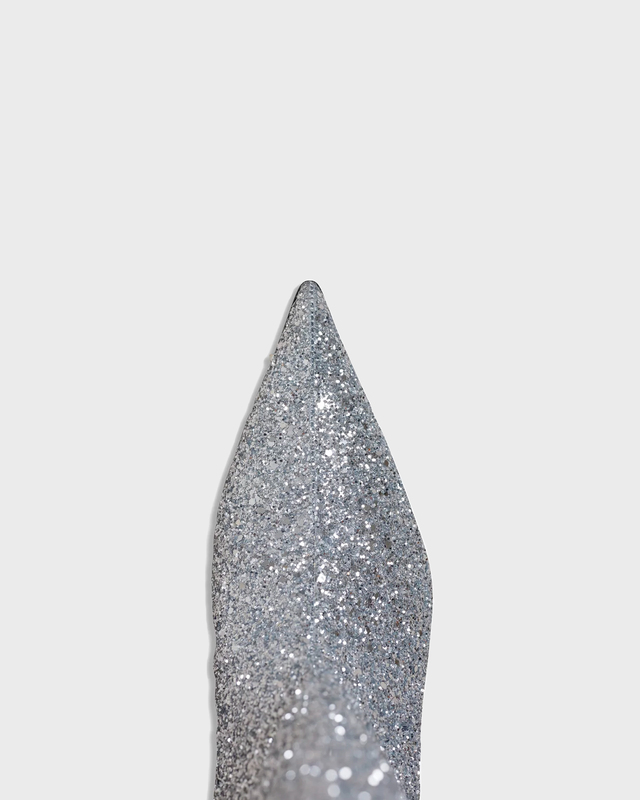 Teurn Studios Boots Pointy glitter boots Silver EUR 41