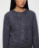LISA YANG Cardigan Azalea Cashmere Grå 1 (S-M)