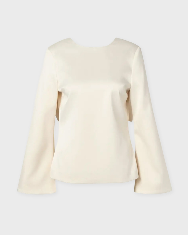 Malina Top Elna Bow  Vanilla 34