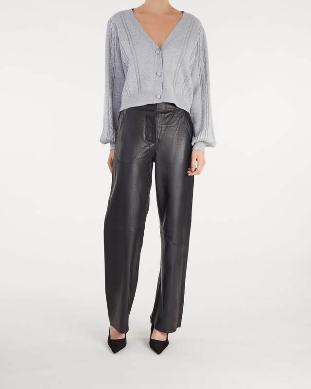 Cardigan Eamon Grey melange L
