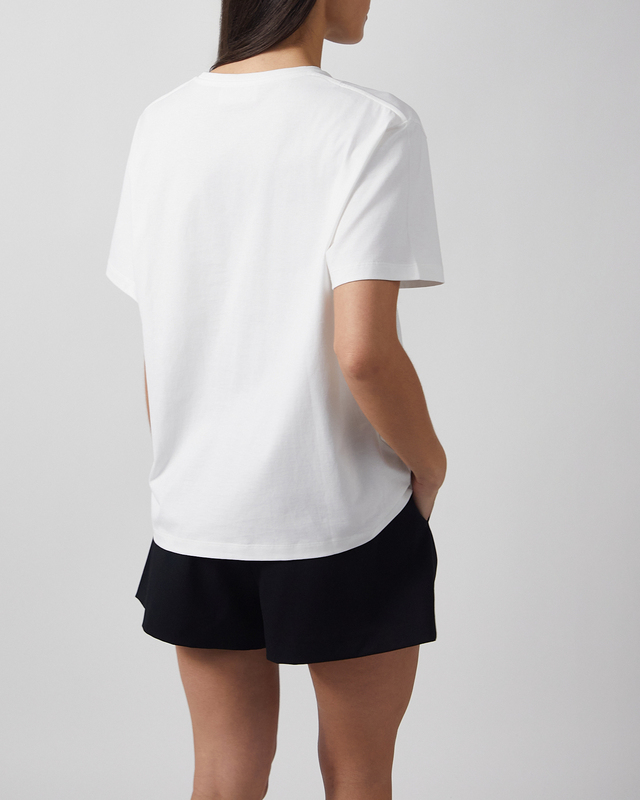 Wakakuu Icons T-Shirt Elsy Cotton Vit S