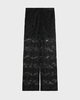Sportmax Trousers Floral Lace  Black XS