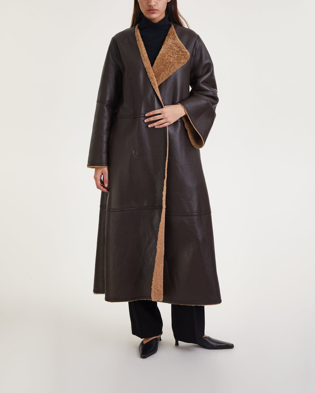 By Malene Birger Kappa Sandras shearling Tobacco 36