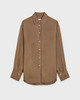 RÓHE Shirt Relaxed Shaped Brun 34