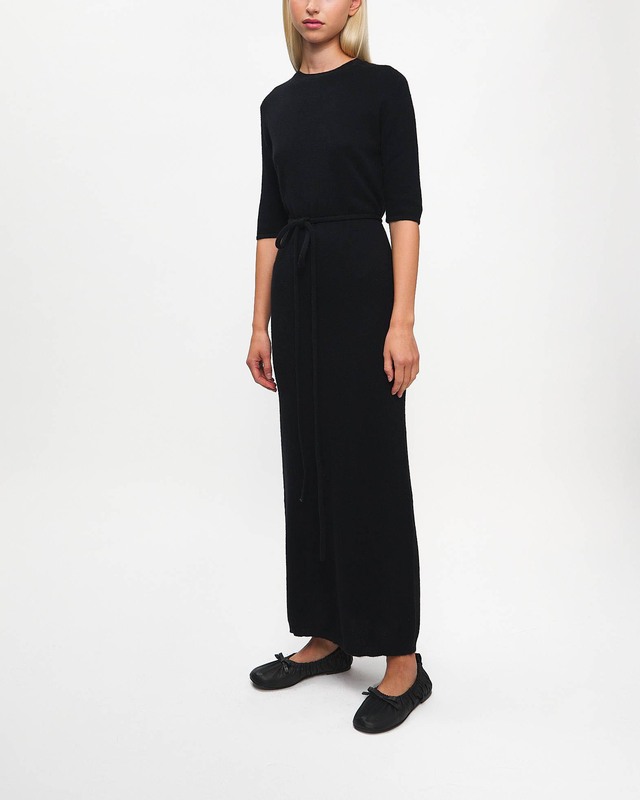 LISA YANG Klänning Tilde Cashmere Svart 2 (M-L)