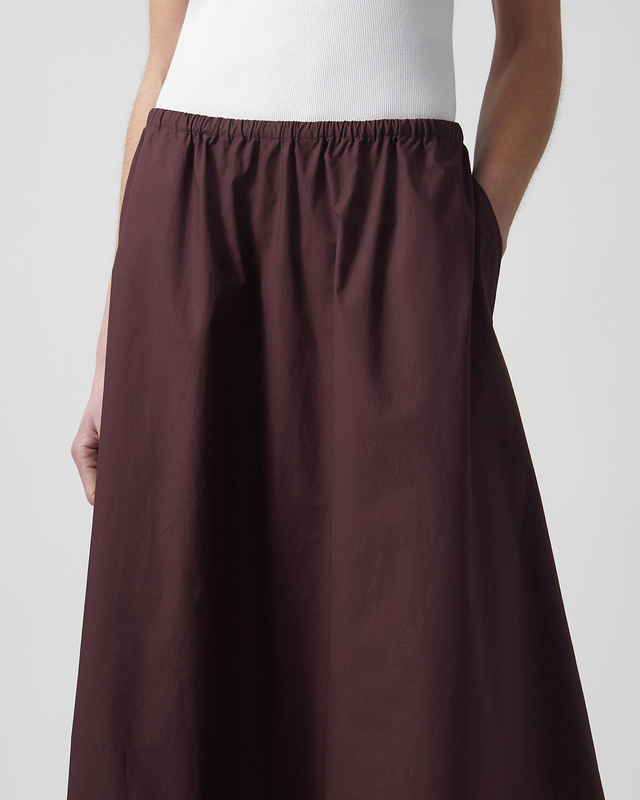By Malene Birger Skirt Pheobes Aubergine 34
