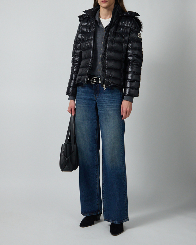 Moncler Jacka Down Badyeffe Black MONCLER 2 (M)
