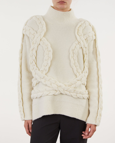 Tröja Alva Fleece Ecru 1