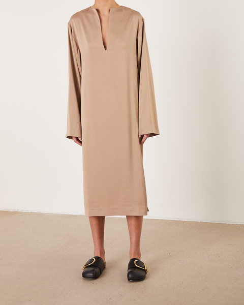 Klänning Kaftan Beige 1