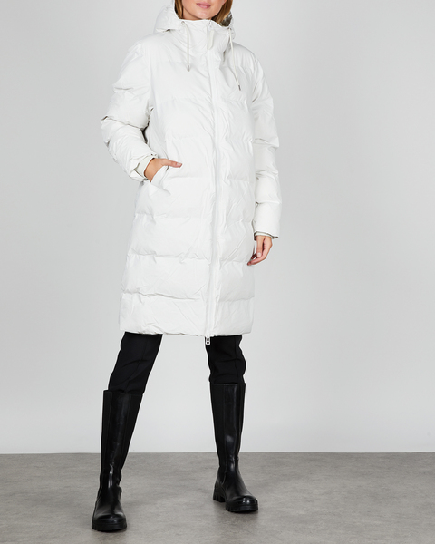 Jacket Long Puffer Offwhite 1