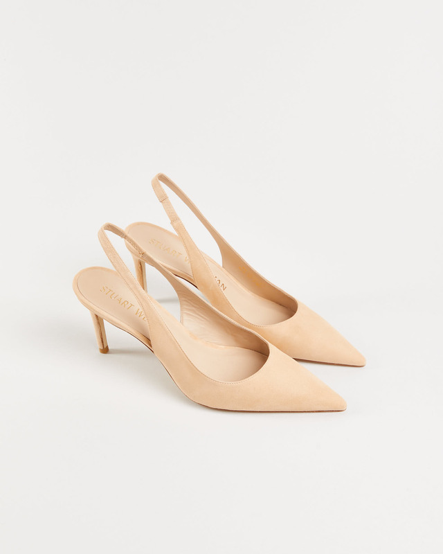 Stuart Weitzman Sling Pumps Stuart 75 Beige EUR 36