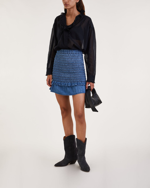 Skirt Dorela Light blue 1