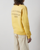 Acne Studios Sweatshirt Washed Logo Light yellow S-M