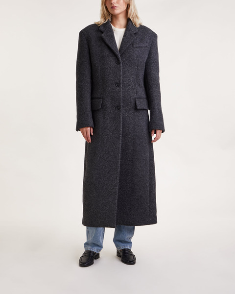 Coat Bontin Grey melange S 1