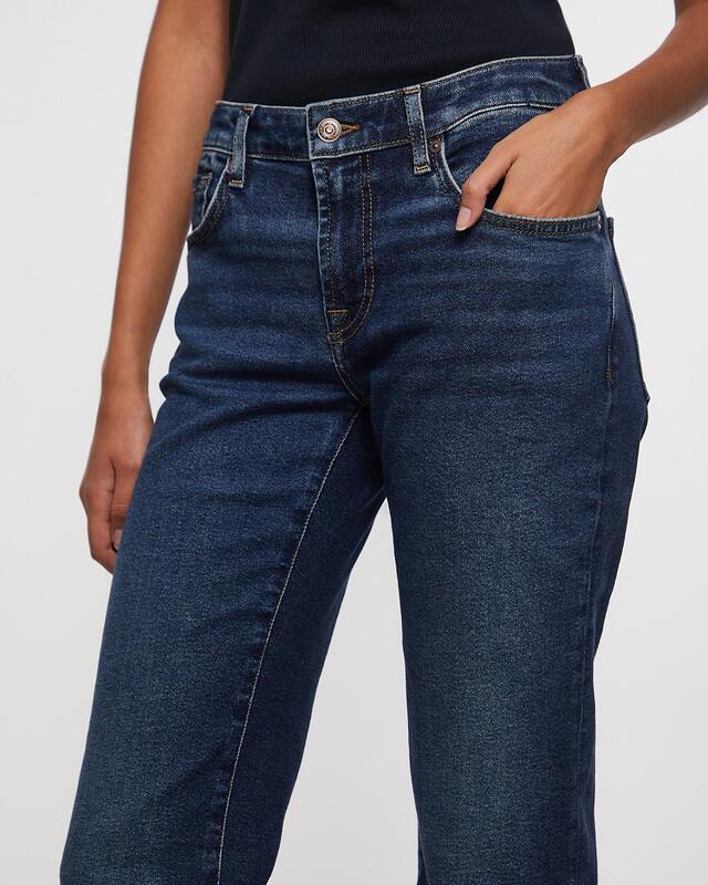 7 For All Mankind Jeans Calie Straight Cisco Dark blue wash 25