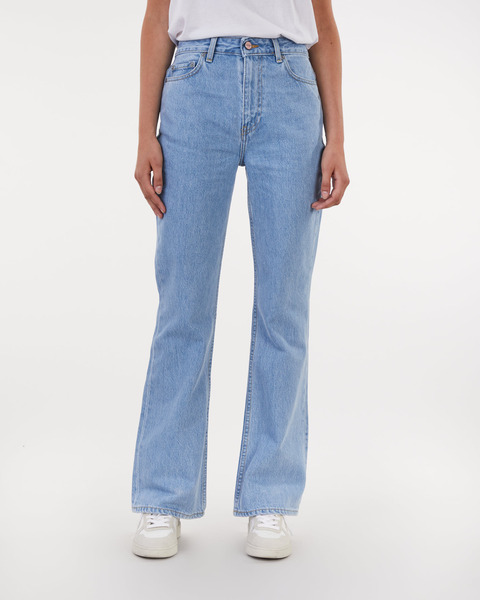 Jeans Betzy Rigid Denim Ljusblå 1
