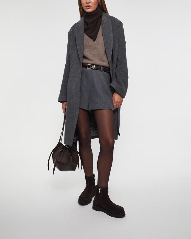 Wakakuu Icons Coat Helle Wool Cashmere Grå M