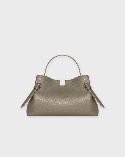 Bag Gyoza Pebble Grain Leather Taupe ONESIZE 1