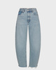 Frame Jeans The Bubble Crop Rapture Raw Light blue wash 28