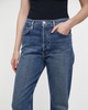 AGOLDE Jeans 90`s Pinch High Waist In Overcast Washed blue 27