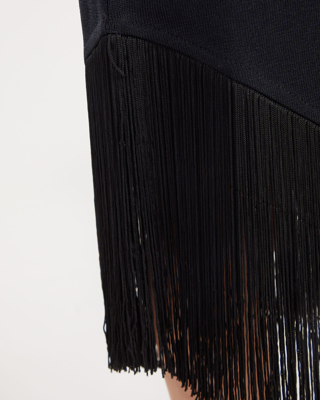 Teurn Studios Skirt Fringes Black L