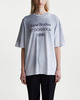 Acne Studios T-shirt Relaxed Logo Grey melange XXS