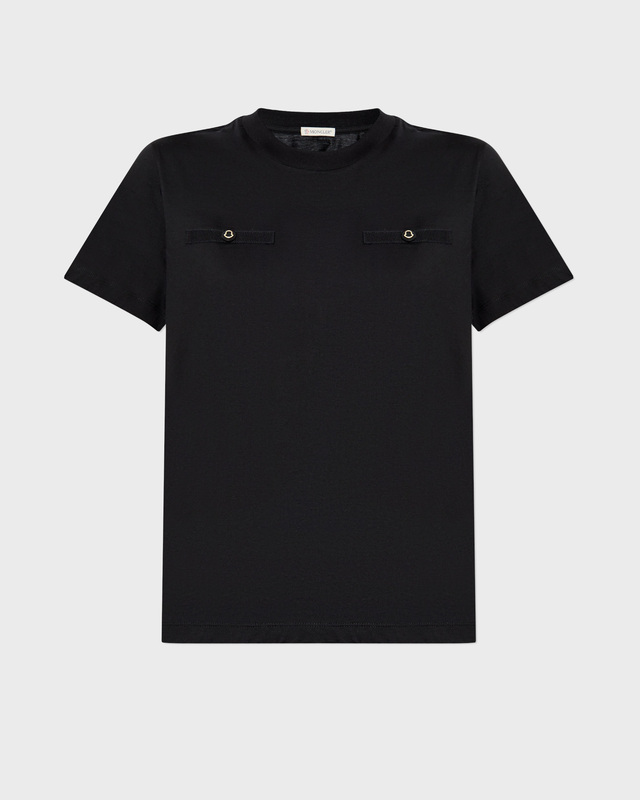 Moncler T-Shirt Cotton Pocket Navy S
