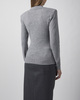 ROTATE  Polo Wool Longleeve Grey L