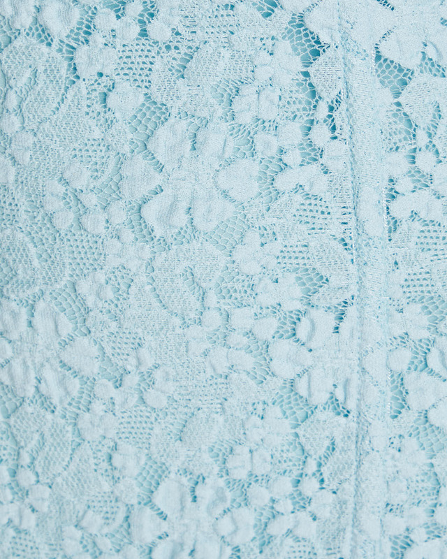 ROTATE Birger Christensen Dress Lace Wide Strap Ljusblå 36