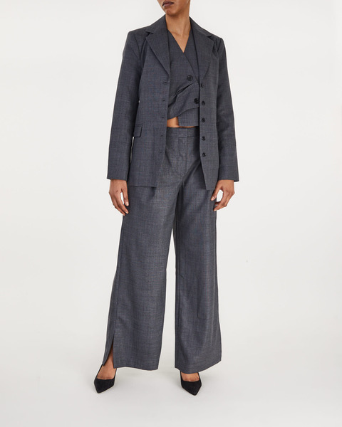 Kavaj Windsor Grey melange 2