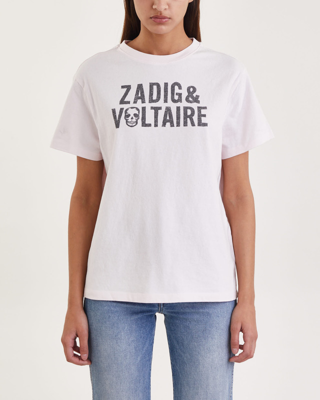 Zadig & Voltaire T-shirt Omma Ljusrosa M