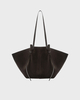 Yuzefi Toteveske Large Mochi Suede Brown ONESIZE