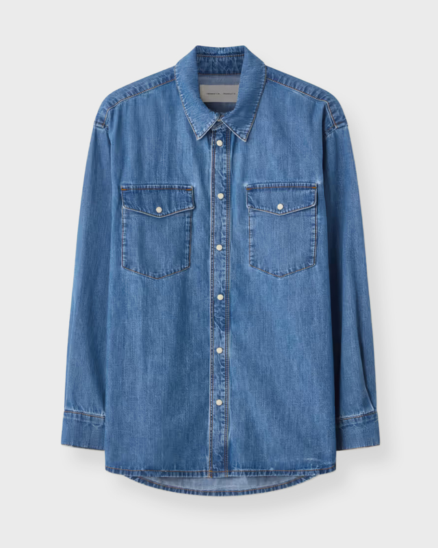 Jeanerica Skjorta Angela Vintage blue S