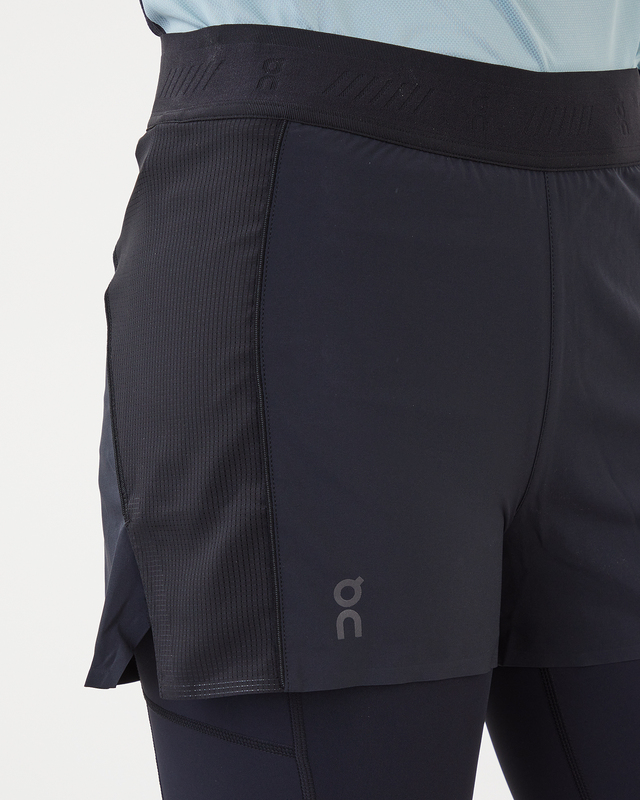 On Shorts Active W Svart L
