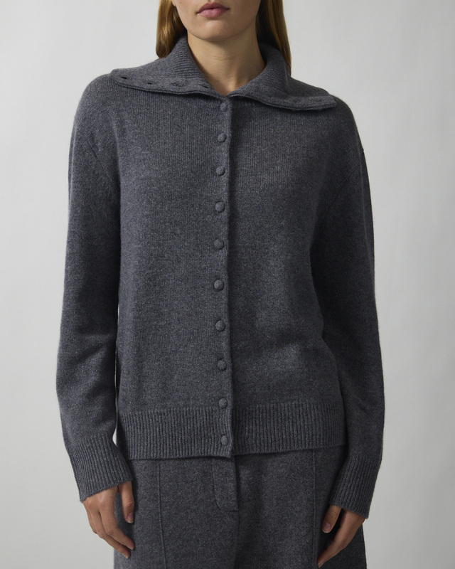 LISA YANG Cardigan Denie Cashmere Granit 1 (S-M)