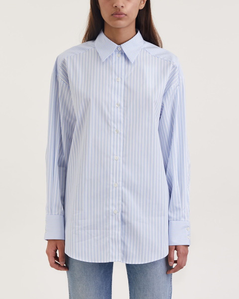 Skjorta Classic Cotton Blå 1