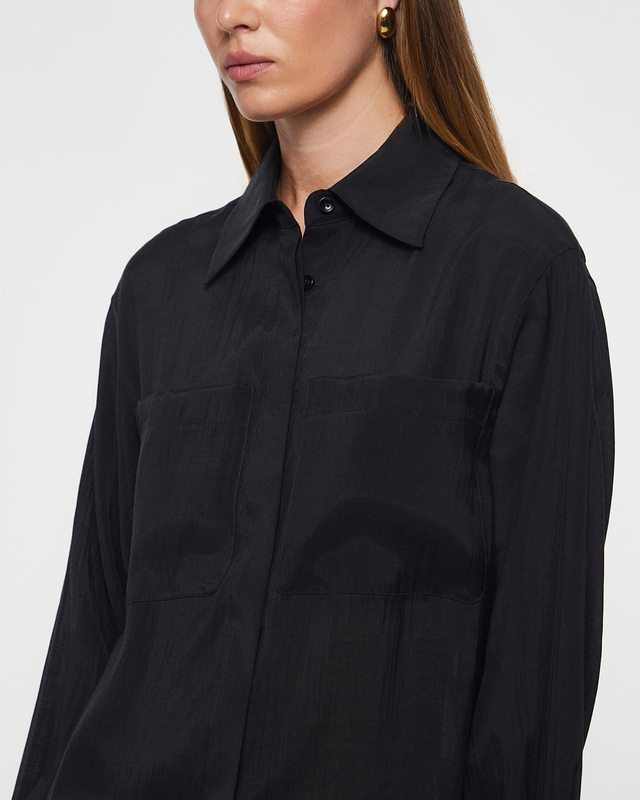 Wakakuu Icons Shirt Chiba Sheer Black L