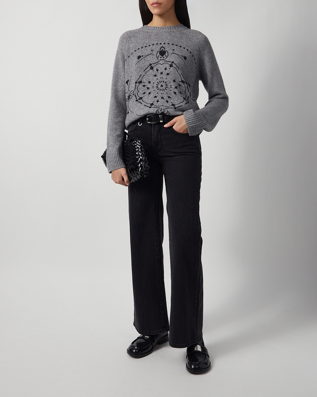 CLOEYS Sweater Bandana Cashmere Grå XS-S