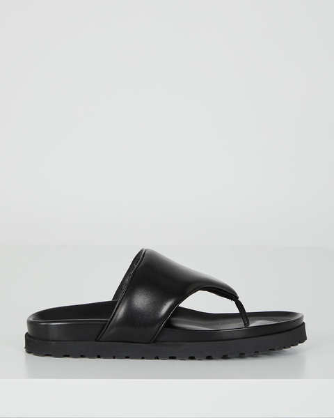Flip Flop Heeled Sandals  Black 1