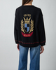 Found Striktrøje Crest Black L