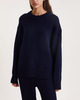 LISA YANG Sweater Renske Navy 2 (M-L)