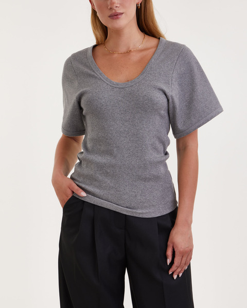 T-Shirt Lunai Grey melange 2