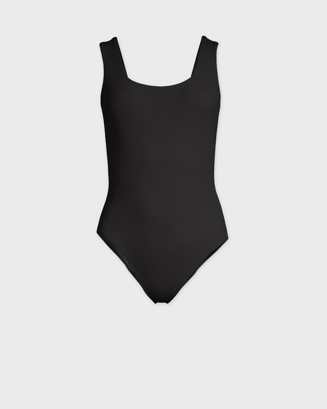 Casall Square Neck Swimsuit Svart 40