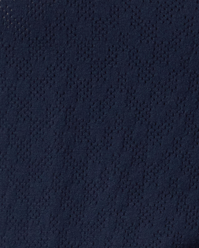 J Lindeberg Top Polo Polly Pointelle Navy S