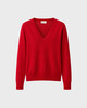 Wakakuu Icons Sweater Angler Wool Cashmere Red S