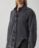 The Attico Skjorta Eliza Bomber Svart IT 42 (EUR 38)