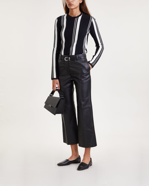 Topp Silk Blend Svart/vit 2